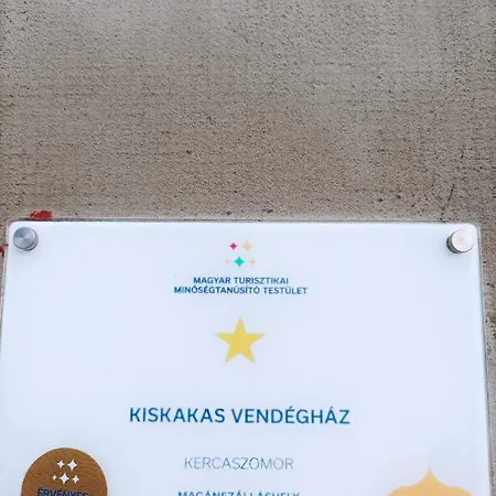 Apartmán Kiskakas Vendeghaz Kercaszomor